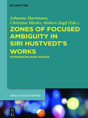cover image of Zones of Focused Ambiguity in Siri Hustvedt's Works